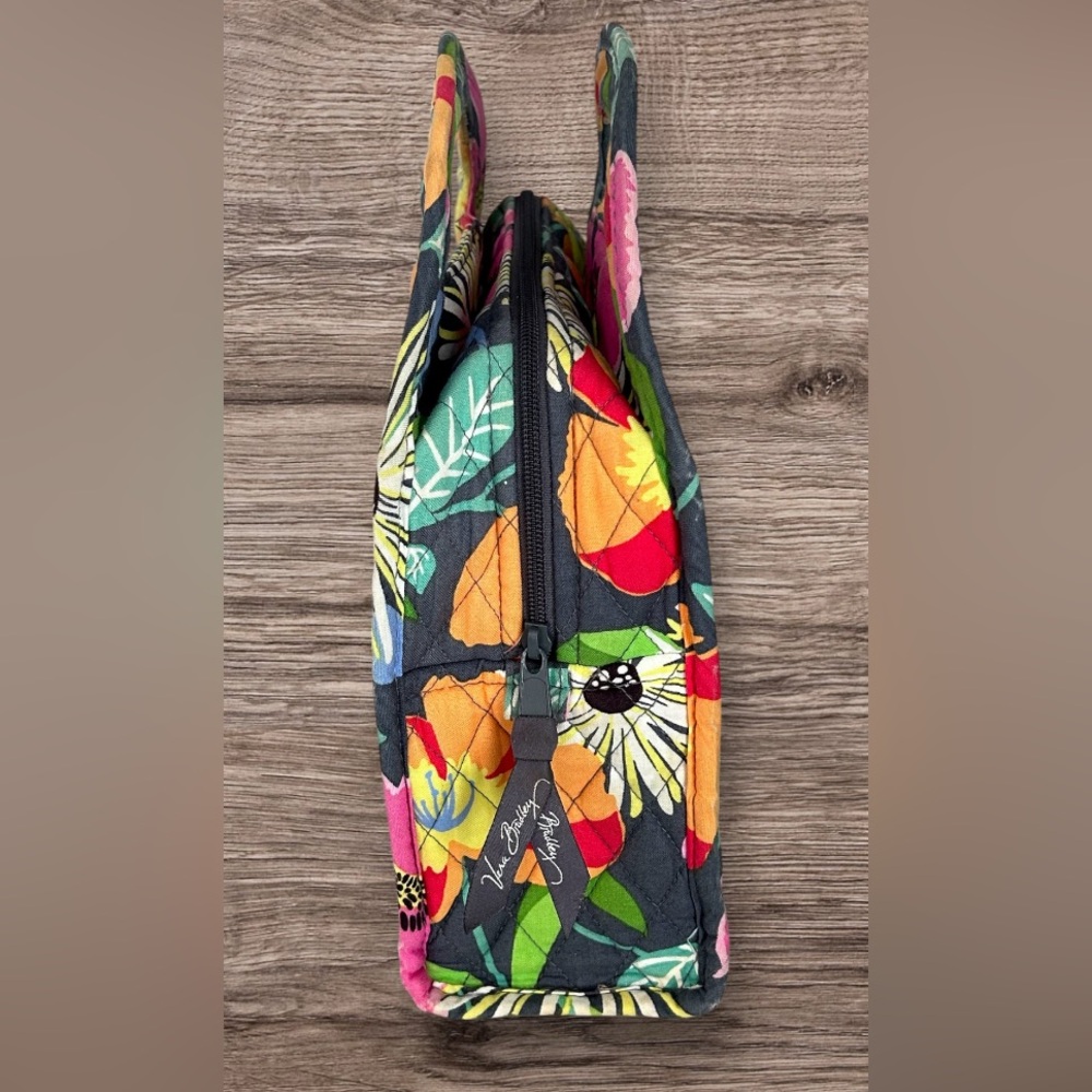 Vera Bradley Jazzy Blooms Insulated Lunch Box Bag Vibrant Floral Lunch Bunch - Picture 5 of 13